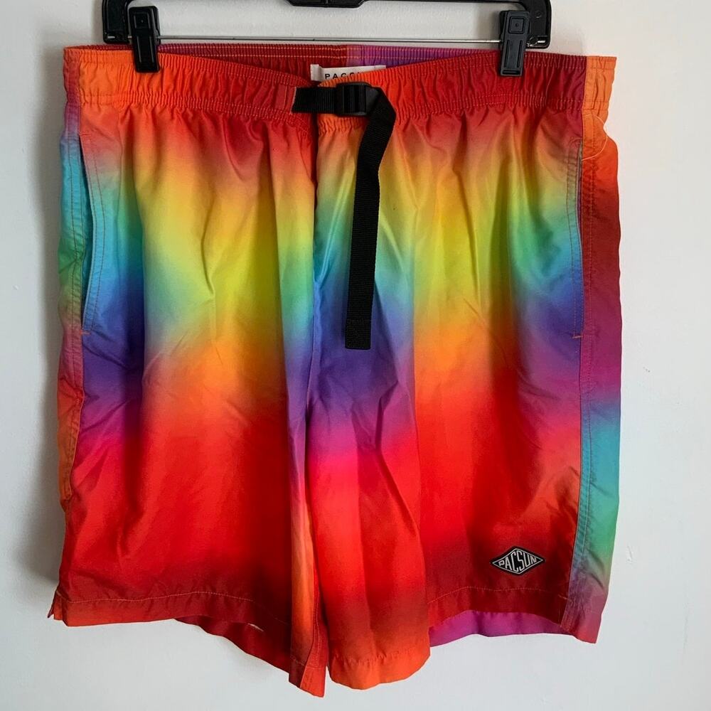 Pacsun‎ Tie Die Men's swimsuit size XL